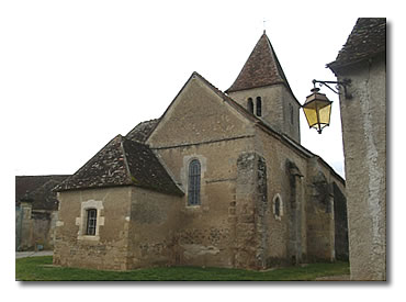La petite église de Nohant.