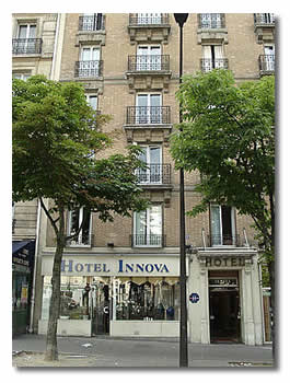 L’hôtel Innova, 32 boulevard Pasteur.