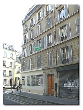 46 rue Lacroix à Paris.