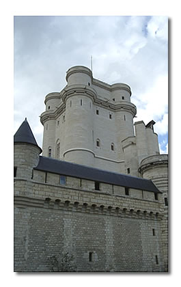 Le donjon du château de Vincennes.