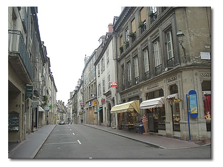 La rue de Besançon