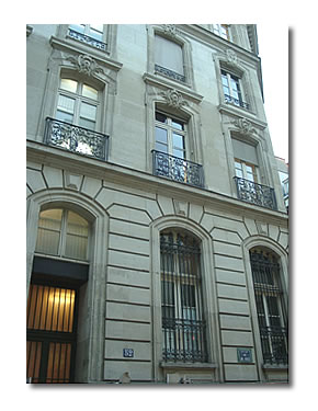 52 rue de Lille, bureau de Germain Pire (Un Long dimanche de fiançailles)