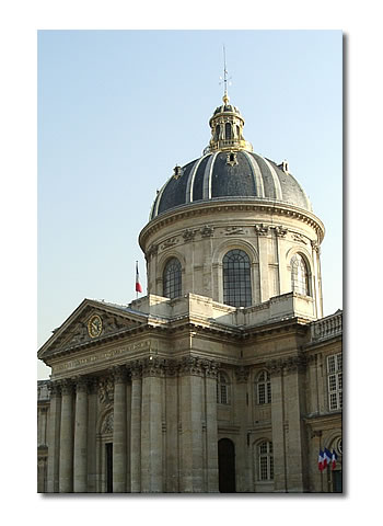 La tour de Nesles, devenue collège des Quatre nations puis Institut de France.