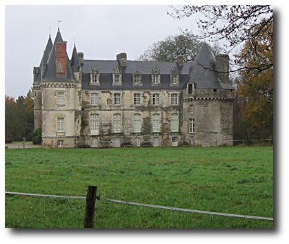 Le château de Crévy